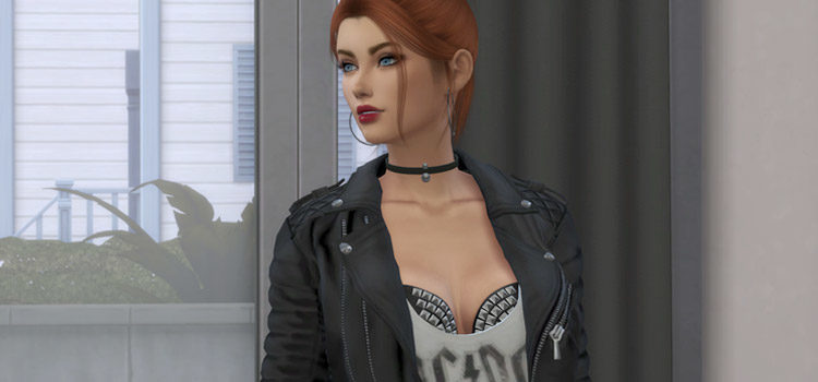 Sims 4 Rocker Girl Build