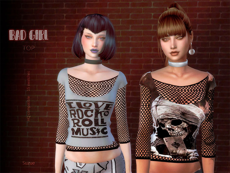 Bad Girl CC   Custom Outfits For The Sims 4   FandomSpot - 29