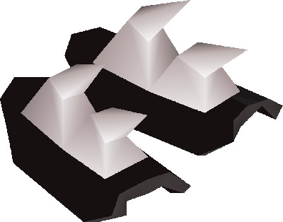 Black Spiky Vambraces from OSRS