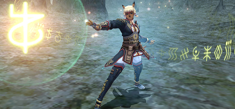 FFXI Rune Fencer Promo Screenshot in HD