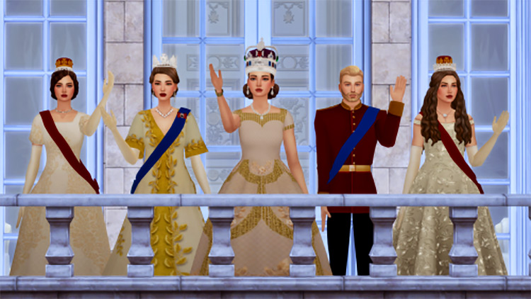 Coronation Pack Sims 4 CC