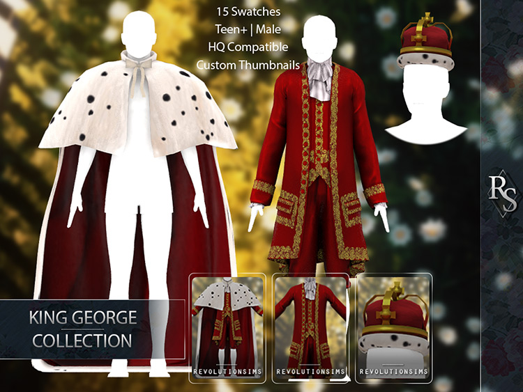 King George Collection for Sims 4