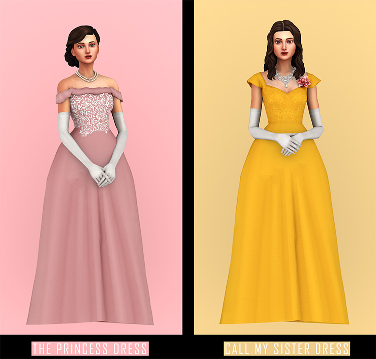 Princess Margaret Pack for Sims 4