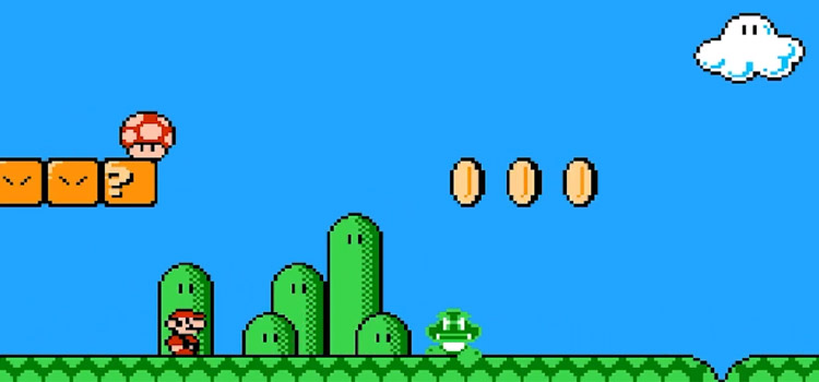 super mario bros rom world