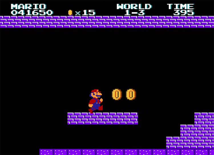 New Mario Bros. Hack NES Screenshot
