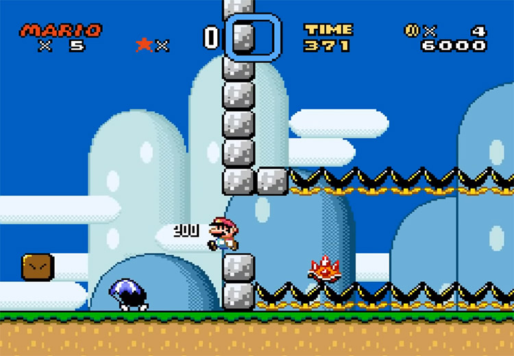 Kaizo Mario World Romhack Screenshot