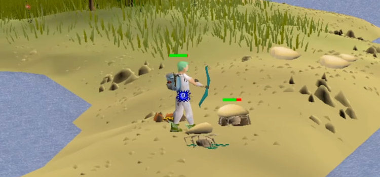 Ranged Bow Training in Old School RuneScape