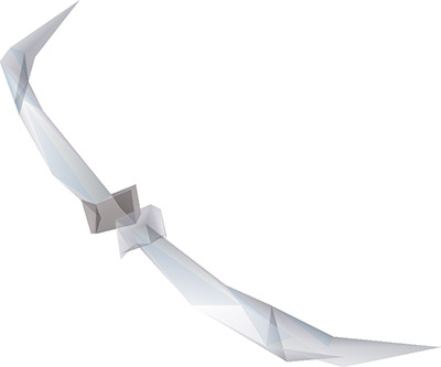 Crystal Bow OSRS Render