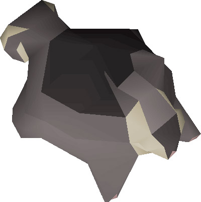 Black Chinchompa OSRS Render