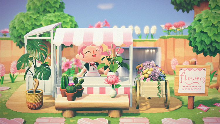 40 ACNH Flower Bed Garden Design Ideas FandomSpot
