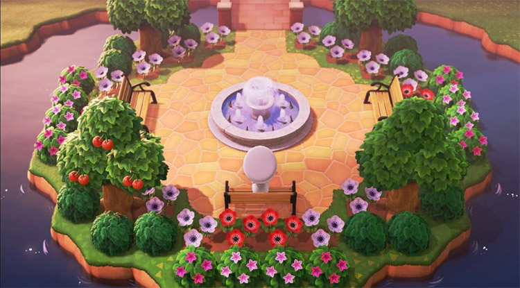 40 ACNH Flower Bed   Garden Design Ideas   FandomSpot - 64