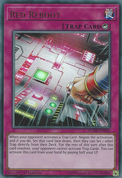 Red Reboot YGO Card