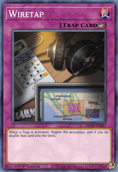 Wiretap Yu-Gi-Oh Card