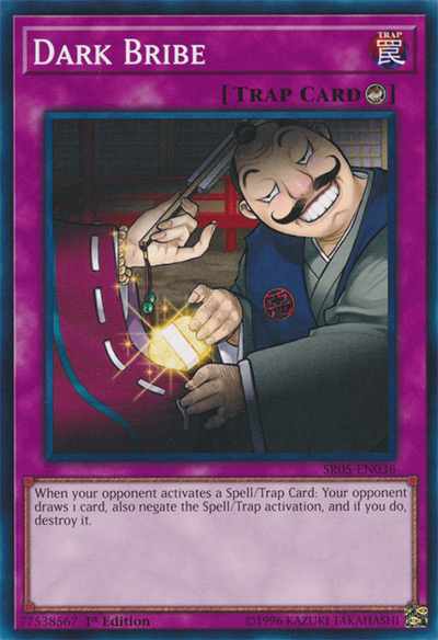 Dark Bribe Yu-Gi-Oh Card
