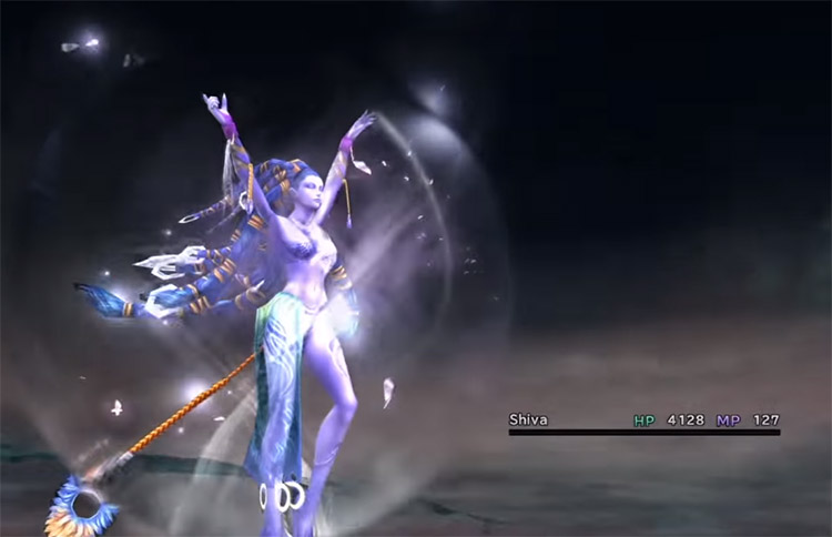 Shiva Aeon in Final Fantasy X HD