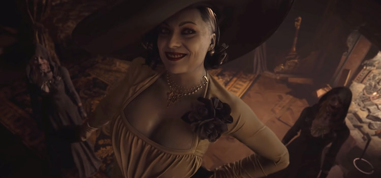 Lady Dimitrescu In Resident Evil Village