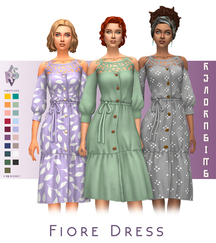 Best Sims 4 Long Dresses (Free CC + Mods) – FandomSpot