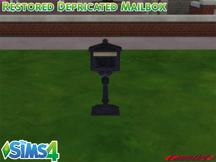 Restored Deprecated Mailbox CC for The Sims 4