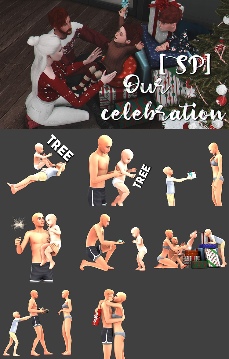 Best Sims 4 Family Pose Packs To Download  All Free    FandomSpot - 40