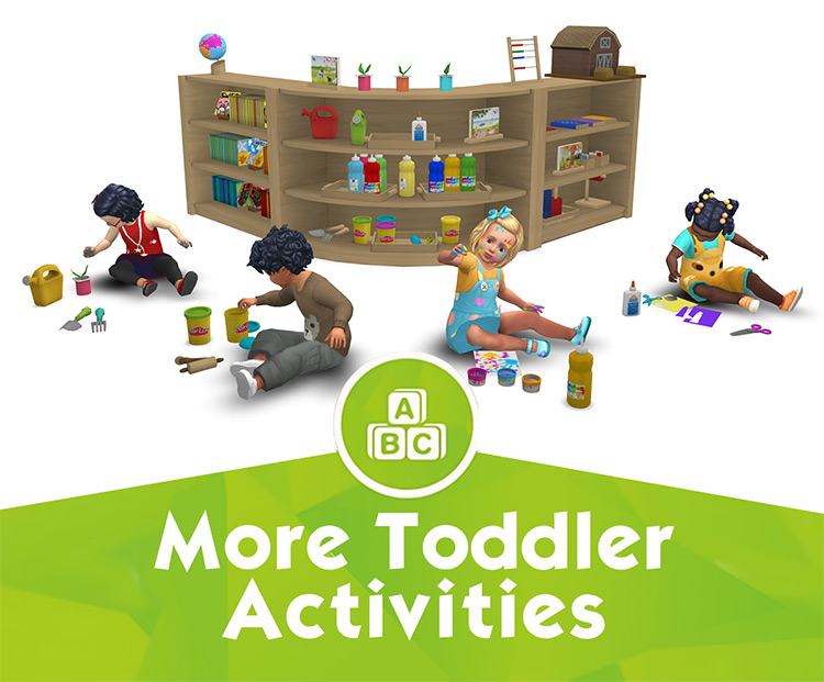 More Toddler Activities for Sims 4