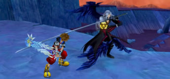 KH2 HD Sora vs Sephiroth Boss Battle Screenshot