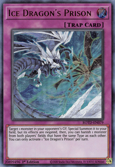 Ice Dragon’s Prison YGO Card