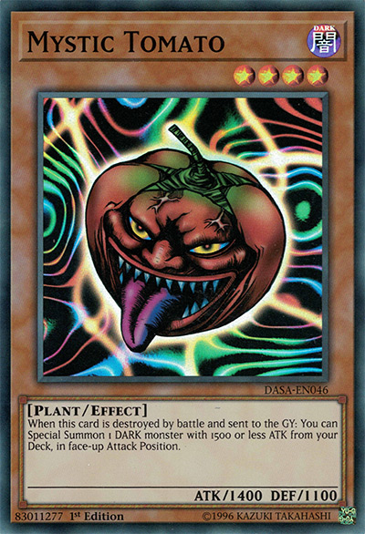 Mystic Tomato Yu-Gi-Oh Card