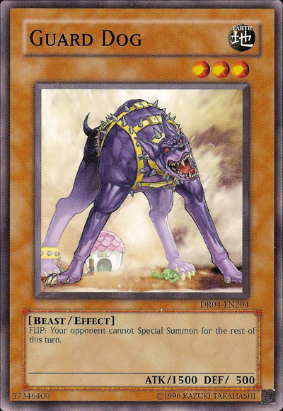 Guard Dog Yu-Gi-Oh Card