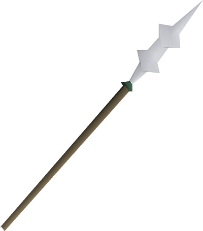 Crystal Halberd imbued item in OSRS