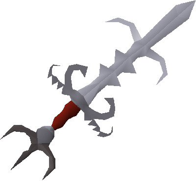 Zamorak Godsword OSRS Render