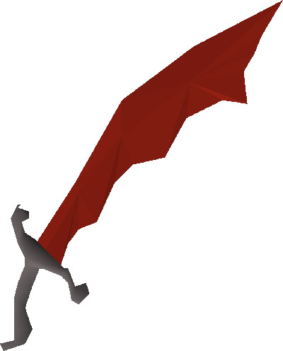 Dragon Scimitar OSRS Weapon Preview