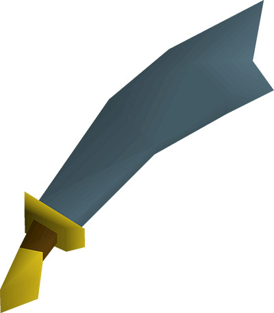 Rune Scimitar Render from OSRS