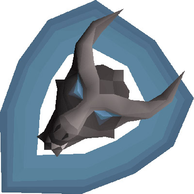 Ancient Wyvern Shield Render from OSRS