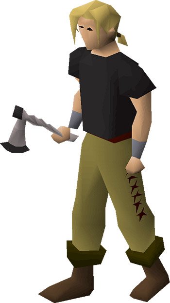 3rd Age Axe OSRS Render