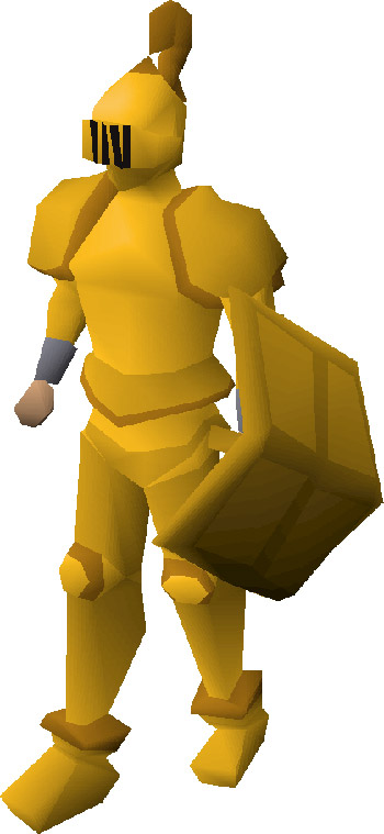 Gilded Armour Full Set Preview from OSRS