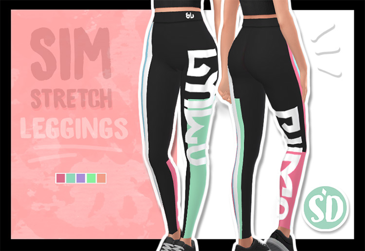 Sims 4 CC  Best Activewear   Exercise Clothes  Male   Female    FandomSpot - 29