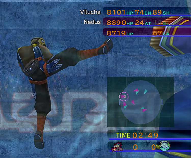 Tackle by Nedus in FFX HD Blitzball