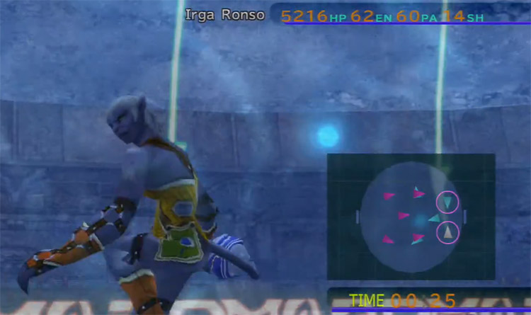 Irga Ronso Blitzball Player in FFX HD