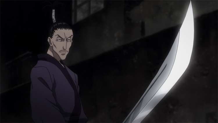 Nobunaga Hazama Hunter x Hunter anime screenshot