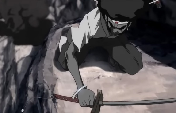 Afro from Afro Samurai anime