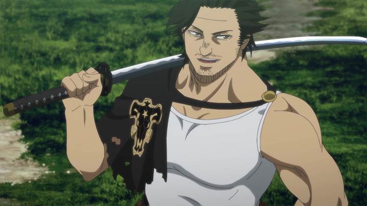 Yami Sukehiro Black Clover anime screenshot