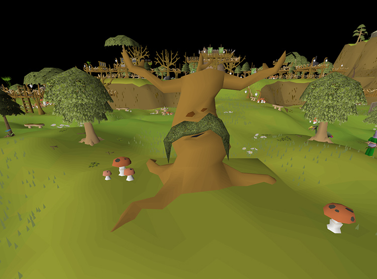 Gnome Stronghold Spirit Tree Spot / OSRS HD
