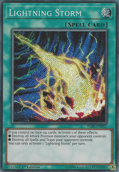 Lighting Storm Yu-Gi-Oh Card