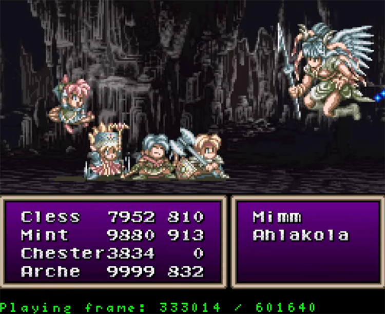 Tales of Phantasia gameplay