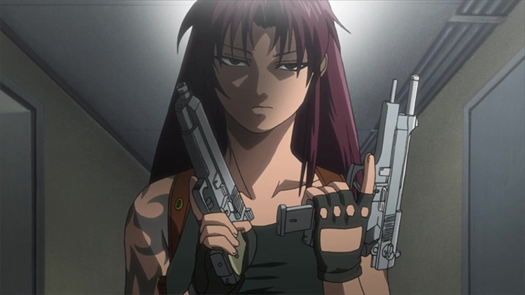 Revy in Black Lagoon anime