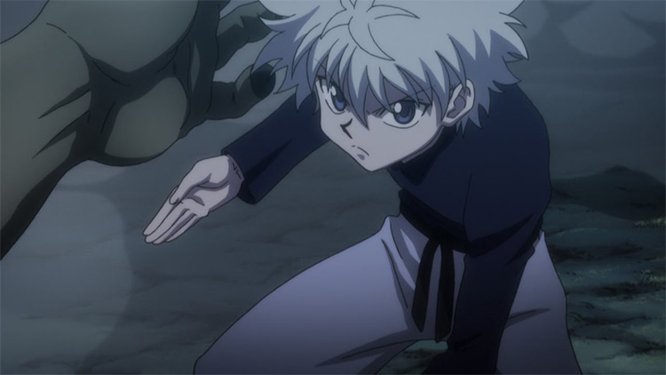 Killua Zoldyck in Hunter x Hunter