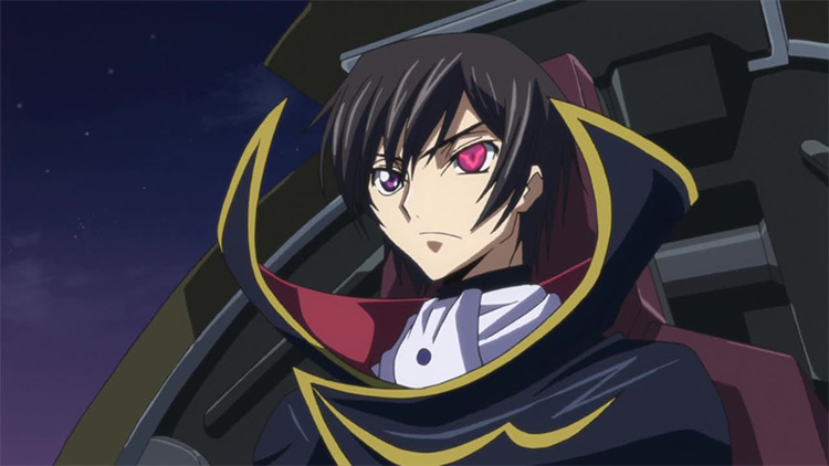 Lelouch Lamperouge in Code Geass anime