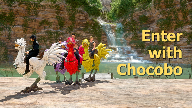 Enter With Chocobo Mod screenshot