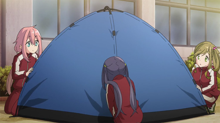 Laid-Back Camp anime screenshot