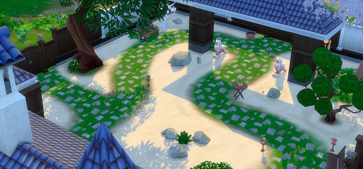 Rock Garden & Zen Garden CC / TS4 Preview